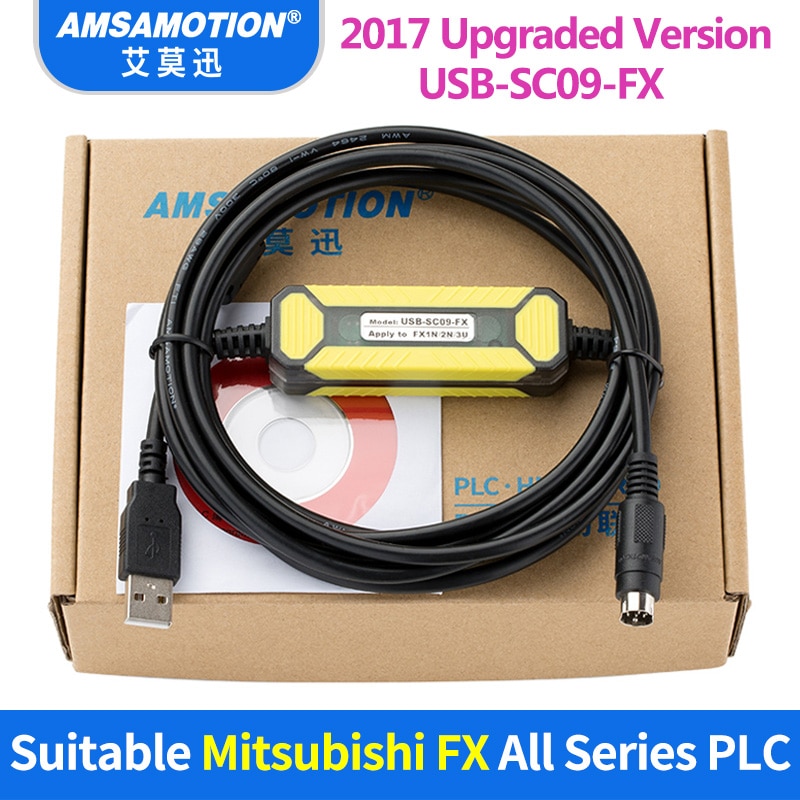 AMSAMOTION USB-SC09-FX Mitsubishi PLC α׷..
